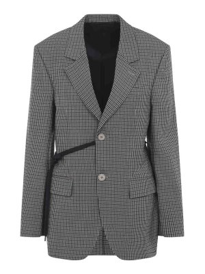 BALENCIAGA: テーラードジャケット - テーラードジャケット - ブラウン