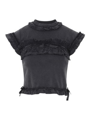 BALENCIAGA: T-shirts - T-Shirt - Schwarz