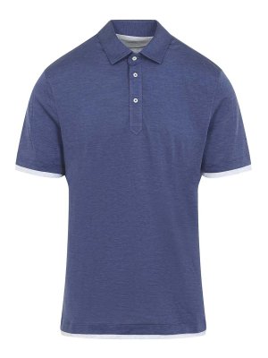 BRUNELLO CUCINELLI: polo shirts - Silk Polo