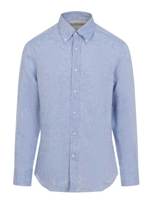 BRUNELLO CUCINELLI: Hemden - Hemd - Hellblau