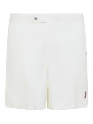 BRUNELLO CUCINELLI: Shorts de bain - Short De Bain - Blanc