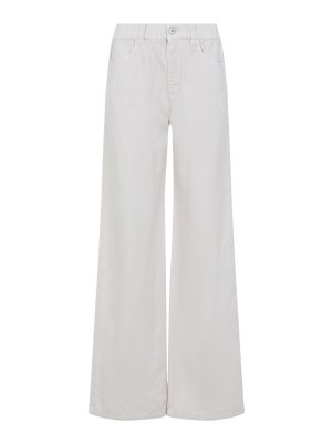 BRUNELLO CUCINELLI: Straight Leg Jeans - Straight Leg Jeans - Weiß