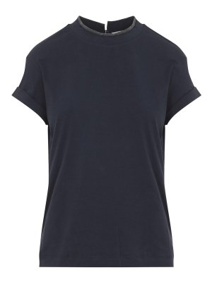 BRUNELLO CUCINELLI: T-shirts - T-Shirt - Bleu