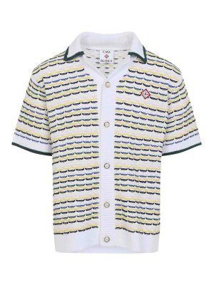 CASABLANCA: shirts - Tuck Stitch Shirt