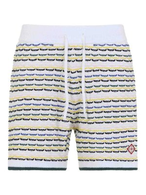 CASABLANCA: pantaloni shorts - Bermuda Tuck Stitch