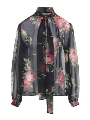 DOLCE & GABBANA: トップス＆タンクトップ - トップ/タンクトップ - マルチカラー