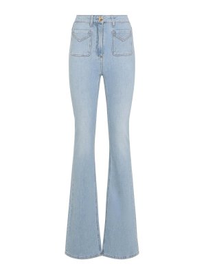 ELISABETTA FRANCHI: Jeans à jambe droite - Jean Droit - Bleu Clair