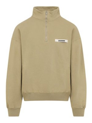 JACQUEMUS: スウェット＆セーター - スウェットシャツ/セーター - ダークベージュ