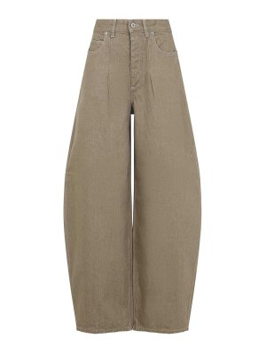 JACQUEMUS: Straight Leg Jeans - Straight Leg Jeans - Beige