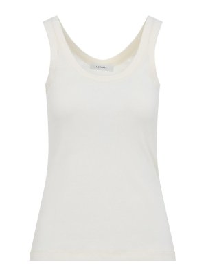 LEMAIRE: Tops y camisetas sin mangas - Top - Blanco