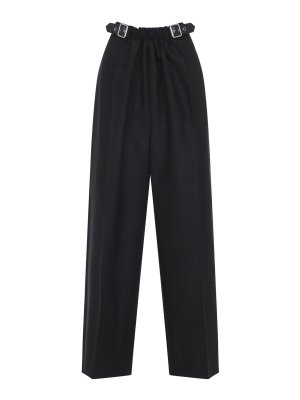 LOEWE: Pantalones casual - Pantalón Casual - Negro