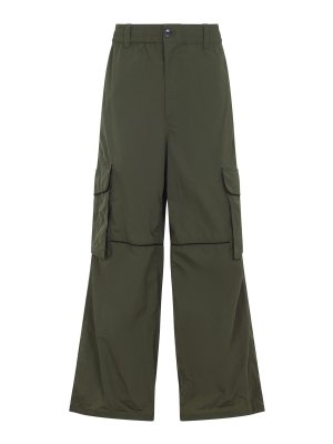 Marni: Pantalons casual - Pantalons Décontractés - Vert