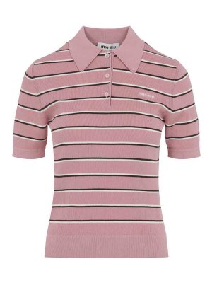 MIU MIU: polo shirts - Pole