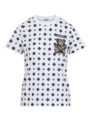 MOSCHINO: Camisetas - Camiseta - Blanco