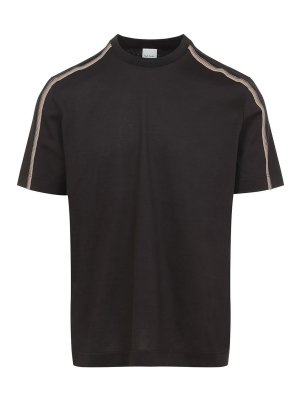 PAUL SMITH: Tシャツ - Tシャツ - グレイッシュブラウン