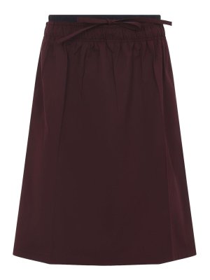 PRADA: Knee length skirts & Midi - Polyester Midi Skirt