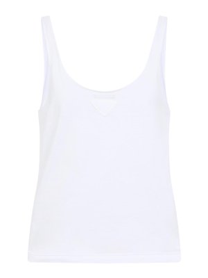 PRADA: Tops & Tank tops - Cotton Tank Top