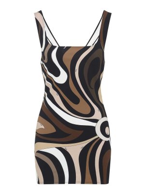 EMILIO PUCCI: ショートドレス - ショートドレス - 黒