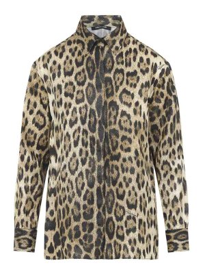 ROBERTO CAVALLI: Hemden - Hemd - Beige
