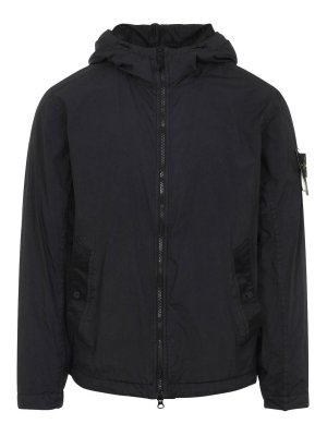 STONE ISLAND: カジュアルジャケット - カジュアルジャケット - 黒