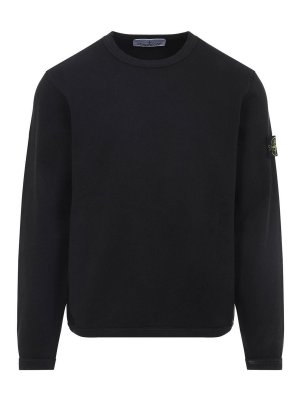 STONE ISLAND: スウェット＆セーター - スウェットシャツ/セーター - 黒