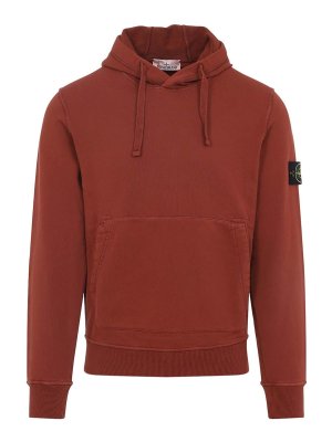 STONE ISLAND: スウェット＆セーター - スウェットシャツ/セーター - 赤