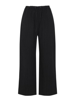 STUDIO NICHOLSON: カジュアルトラウザー - カジュアルパンツ - 黒