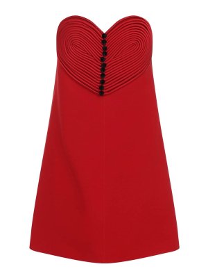 VALENTINO: abiti corti - Miniabito ricamato