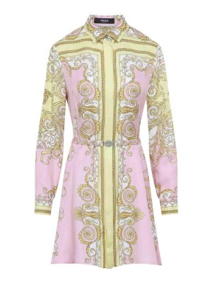 VERSACE: Robes courtes - Robe Courte - Rose