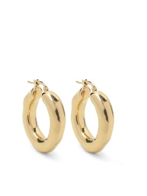 JIL SANDER: Boucles d'oreille - Boucles D'Oreilles - Or