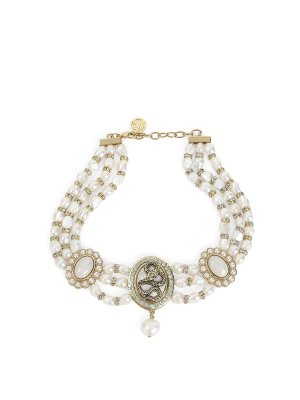 ROBERTO CAVALLI: Collier - Colliers - Or