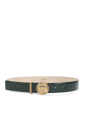 VERSACE: Ceintures - Ceinture - Vert