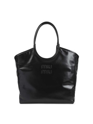 MIU MIU: totes bags - Calf Leather Handbag