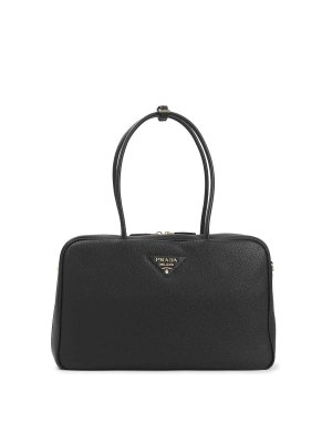 PRADA: totes bags - Calf Leather Handbag