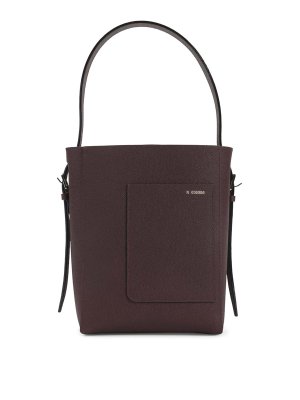 VALEXTRA: Bolsos Saco - Bolso Saco - Burdeos