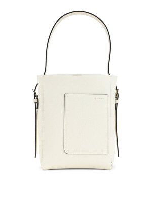 VALEXTRA: バケットバッグ - バケットバッグ - 白