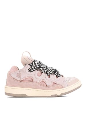 LANVIN: Chaussures de sport - Baskets - Rose Clair