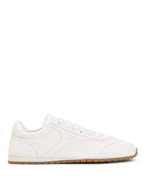 PRADA: trainers - Lamb Leather Sneakers
