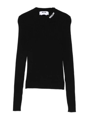 m.s.g.m.: crew necks - Ribbed Sweater