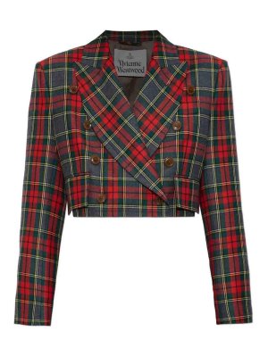 VIVIENNE WESTWOOD: blazers - Double-Breasted Jacket