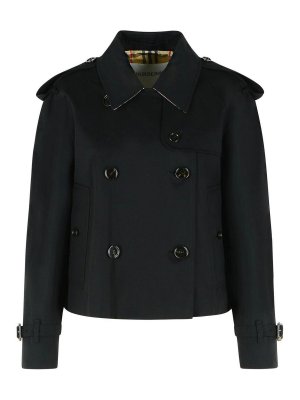 BURBERRY: Trenchs - Trench-Coat - Noir