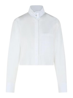 Courreges: Chemises - Chemise - Blanc