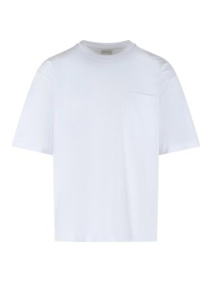 DRIES VAN NOTEN: t-shirts - Heso White Cotton T-Shirt