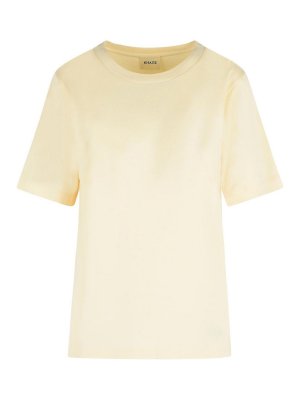 KHAITE: Tシャツ - Tシャツ - クリーム