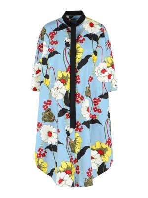 Marni: short dresses - Multicolor Cotton Dress