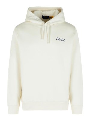 POLO RALPH LAUREN: Felpe e maglie - Felpa in misto cotone color crema