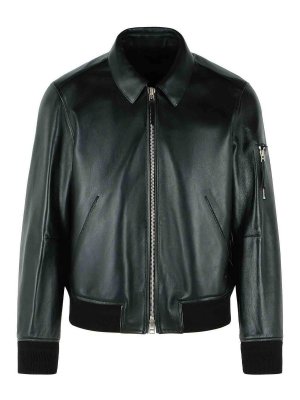 TOM FORD: leather jacket - Soft Black Nappa Leather Jacket