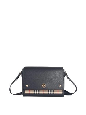 BURBERRY: Clutch - Pochette - Noir