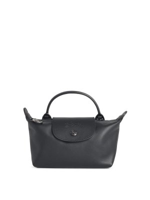 LONGCHAMP: クラッチバッグ - クラッチバッグ - 黒