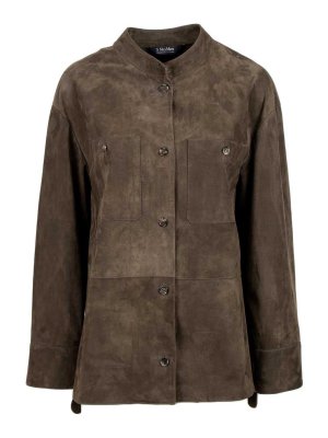 Max Mara: leather jacket - Elodia